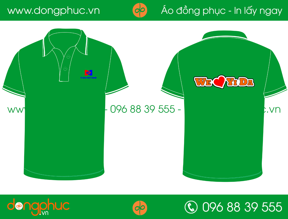 Áo phông đồng phục công ty YIDA vietnam